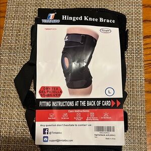 Timtakbo Hinged Knee Brace Black